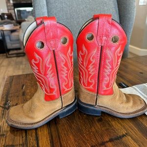 Old West toddler boy Cowboy Boots, size 8.5